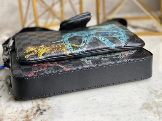 TRIO VUITTON LOUIS MESSENGER 0709